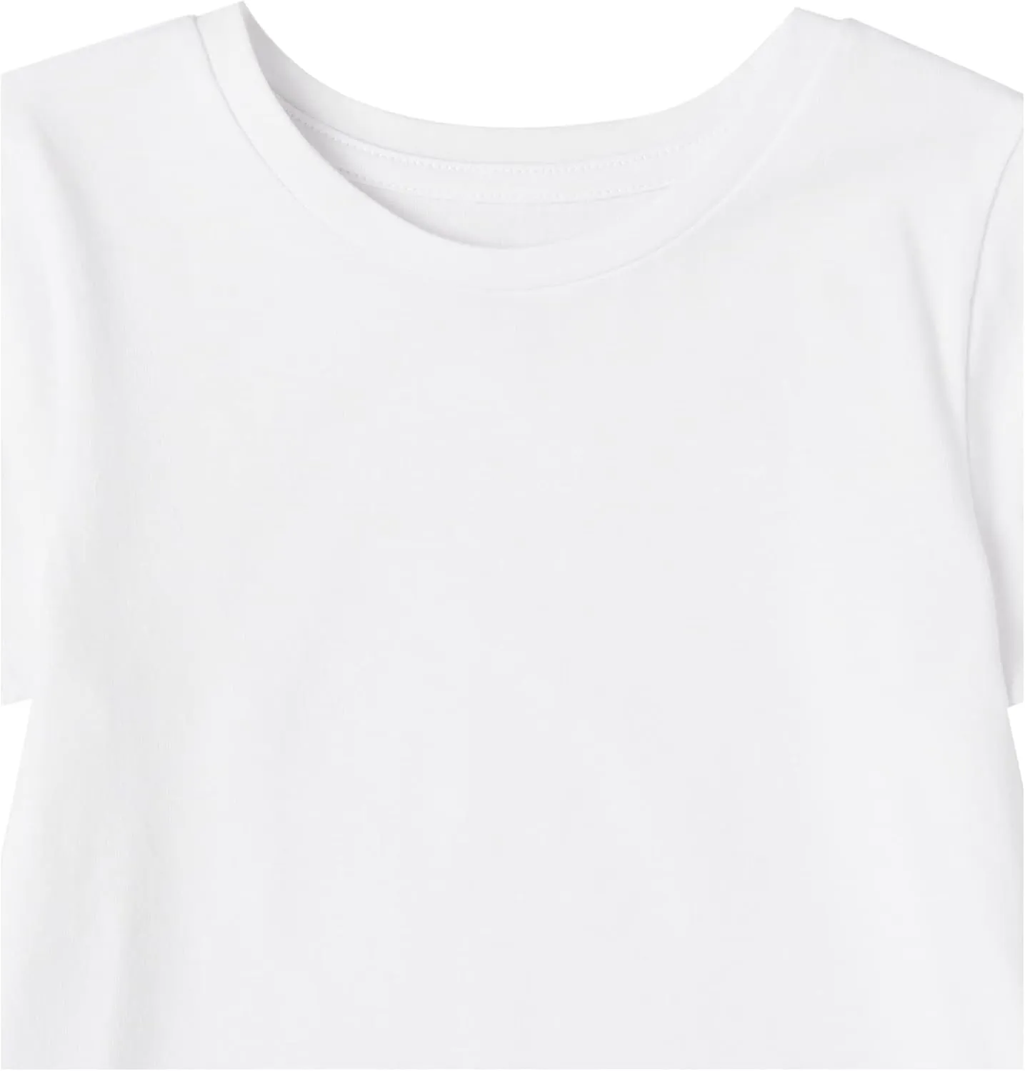 Amazon Essentials Girls and Toddlers' Short-Sleeve T-Shirts, Multipacks