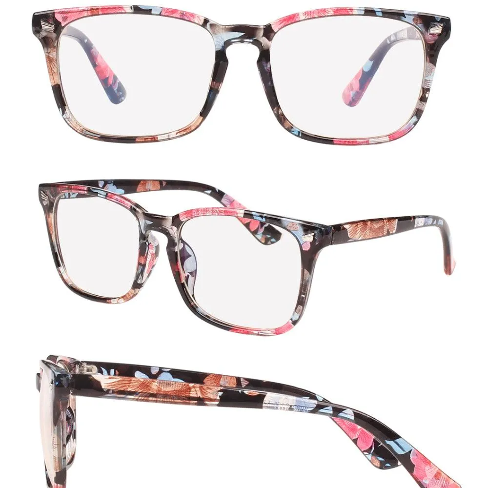 Anti-Blue Light Square Glasses A8082
