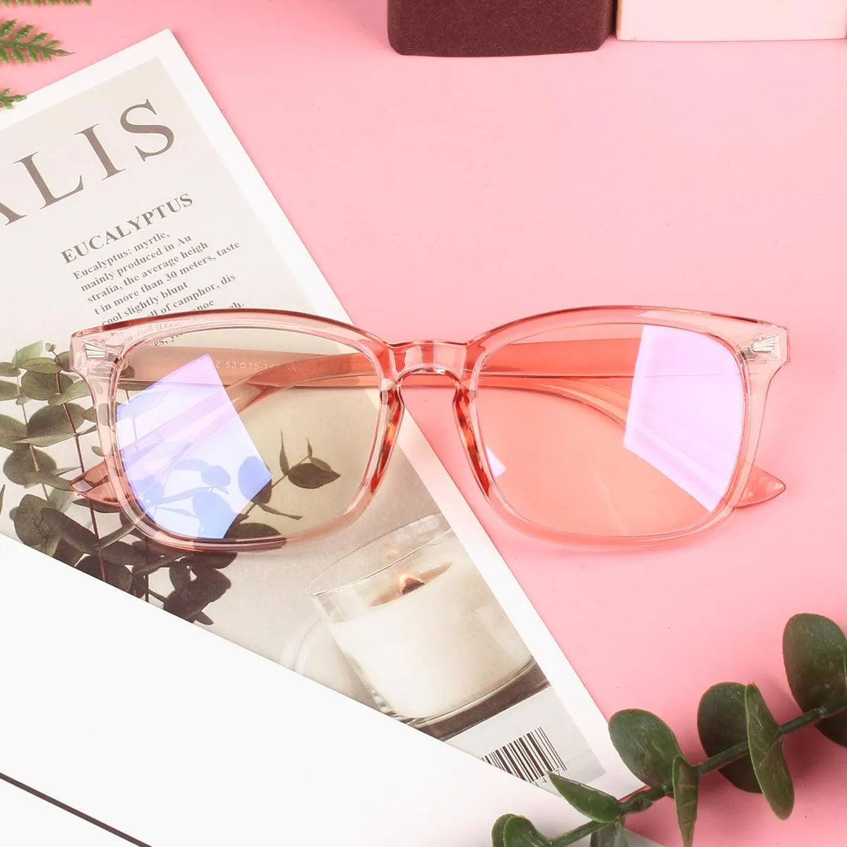 Anti-Blue Light Square Glasses A8082