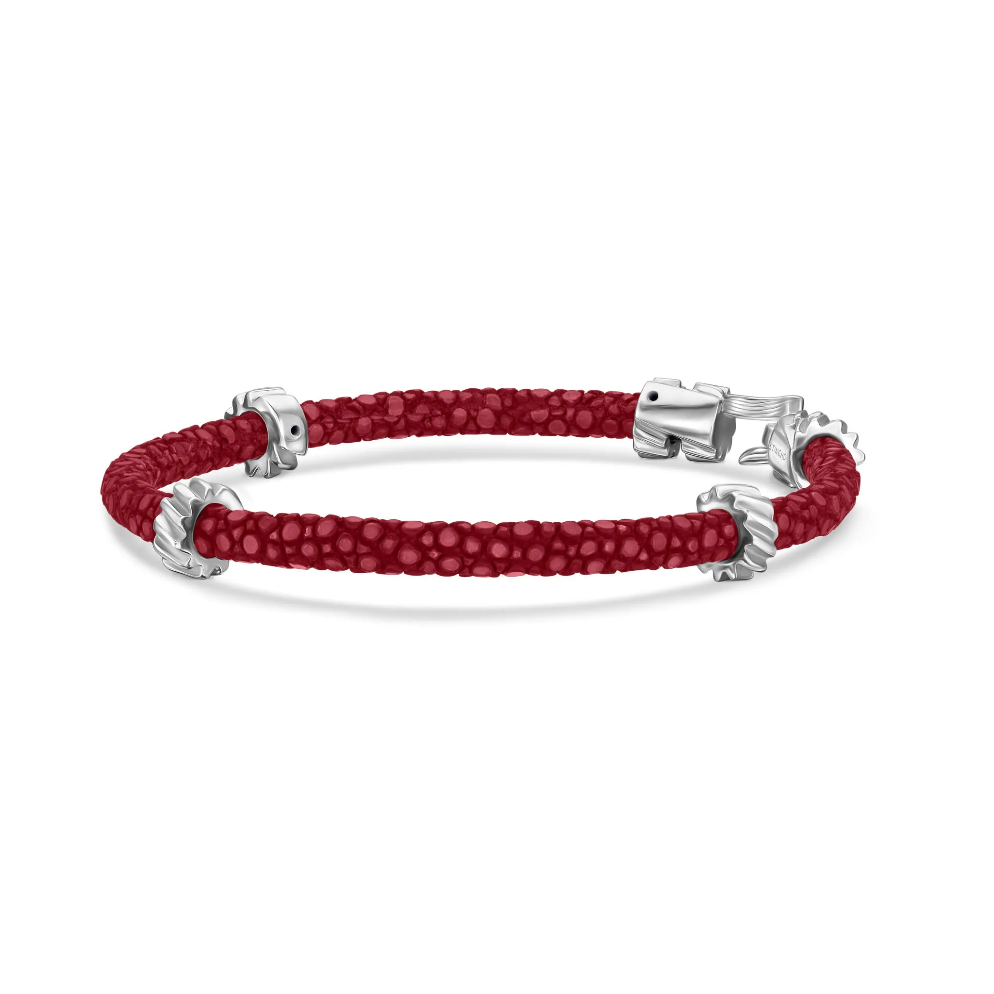 B497R Burgandy Red Stingray with Silver Gears