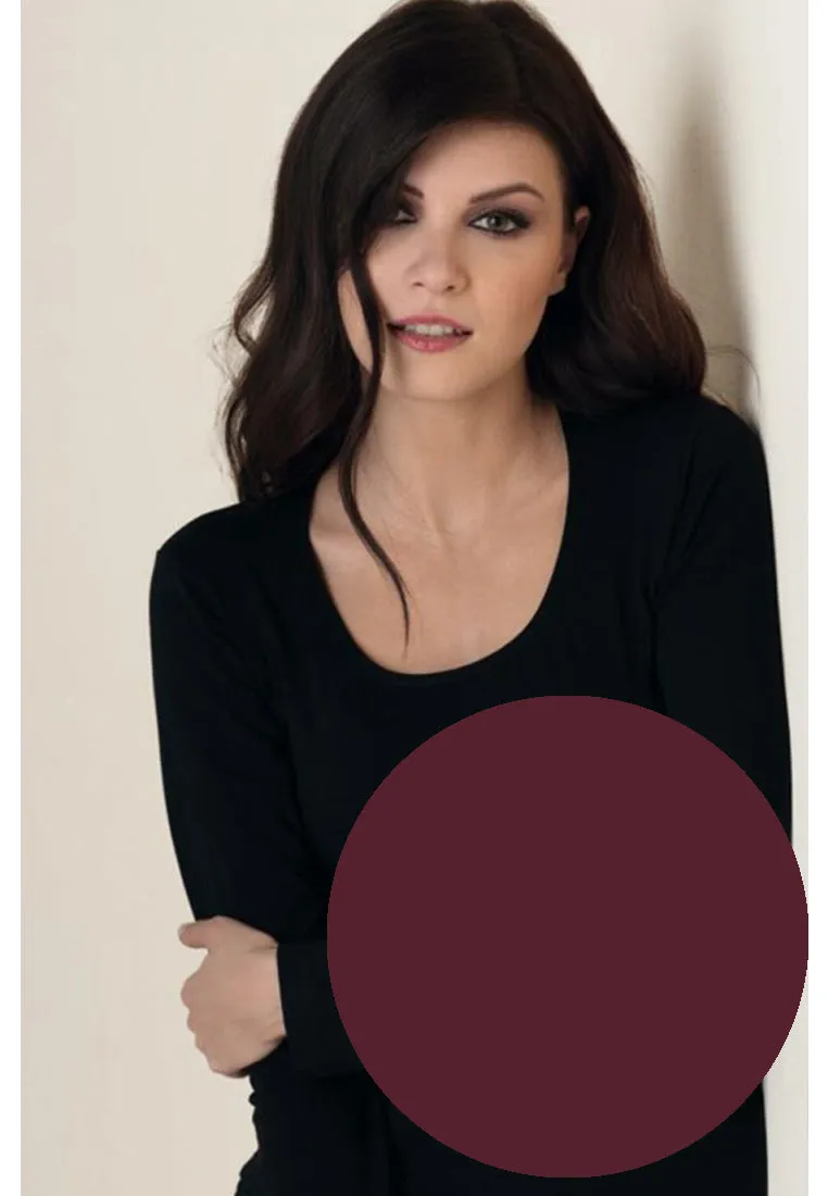BELLISSIMA Xtra Cotton Scoop Neck L/S BASICS