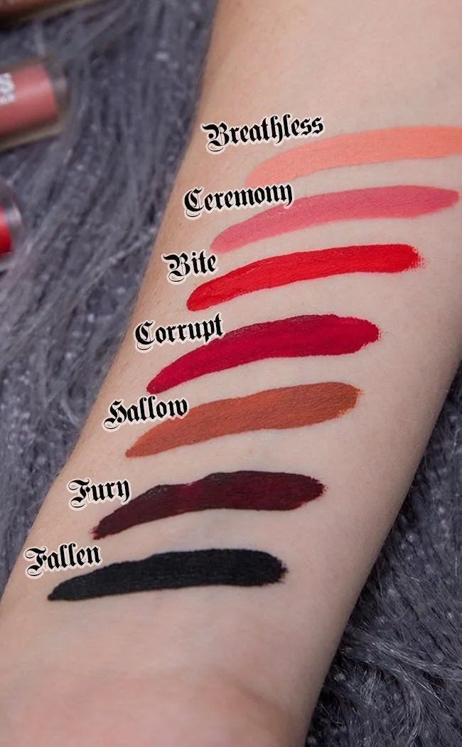 Bite | Bright Red Matte Lipstick