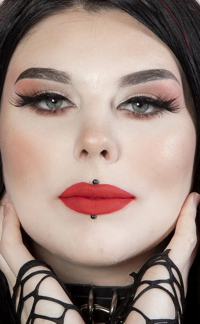Bite | Bright Red Matte Lipstick