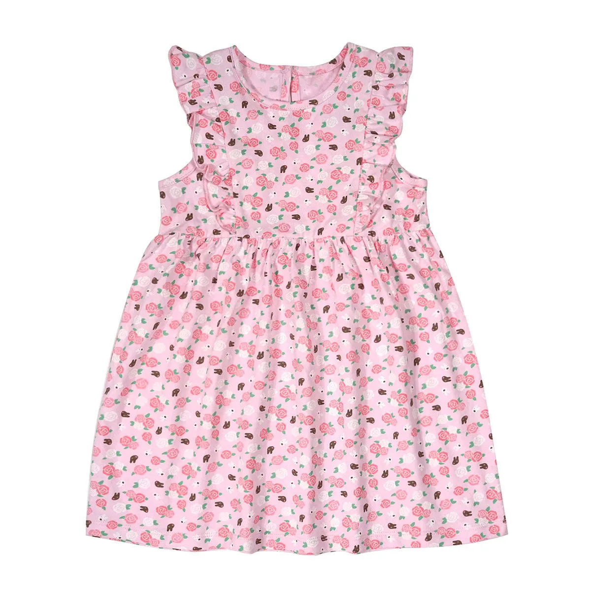 Caspo And Lisa Baby Girl Dress Summer Girl Vest Skirt Lace Sleeveless Children\'s Princess Dress