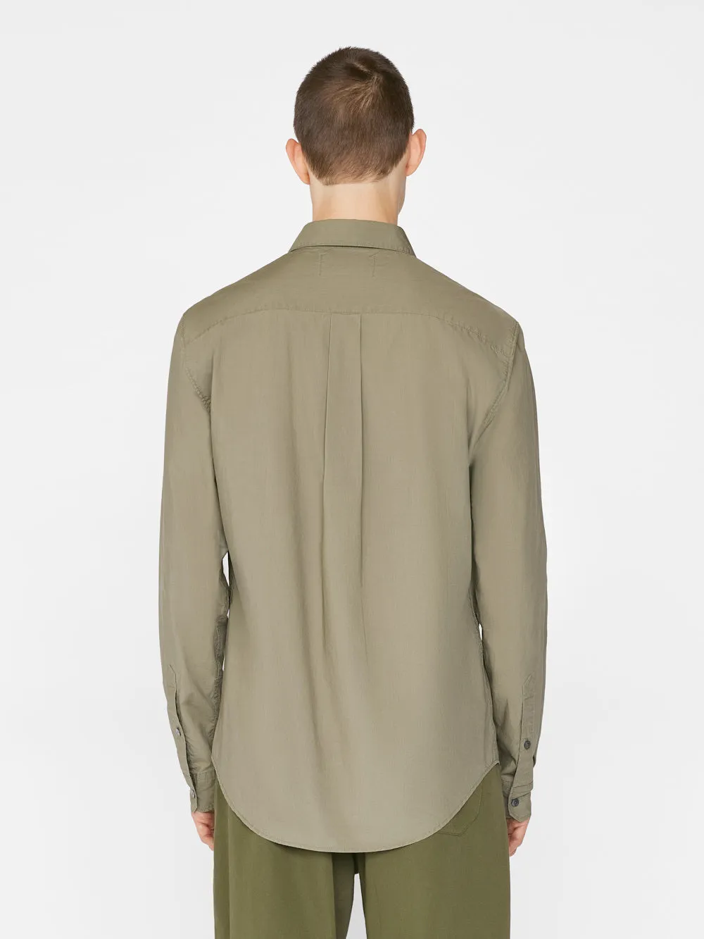 Classic Poplin Shirt -- Old Green