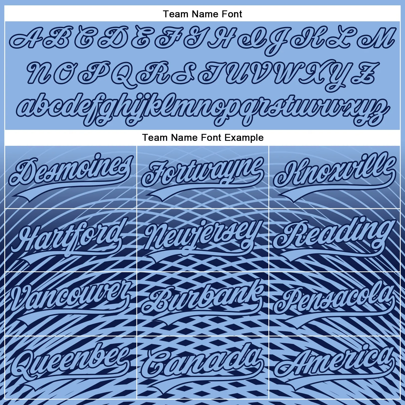 Custom Light Blue Navy 3D Pattern Design Gradient Lines Authentic Baseball Jersey