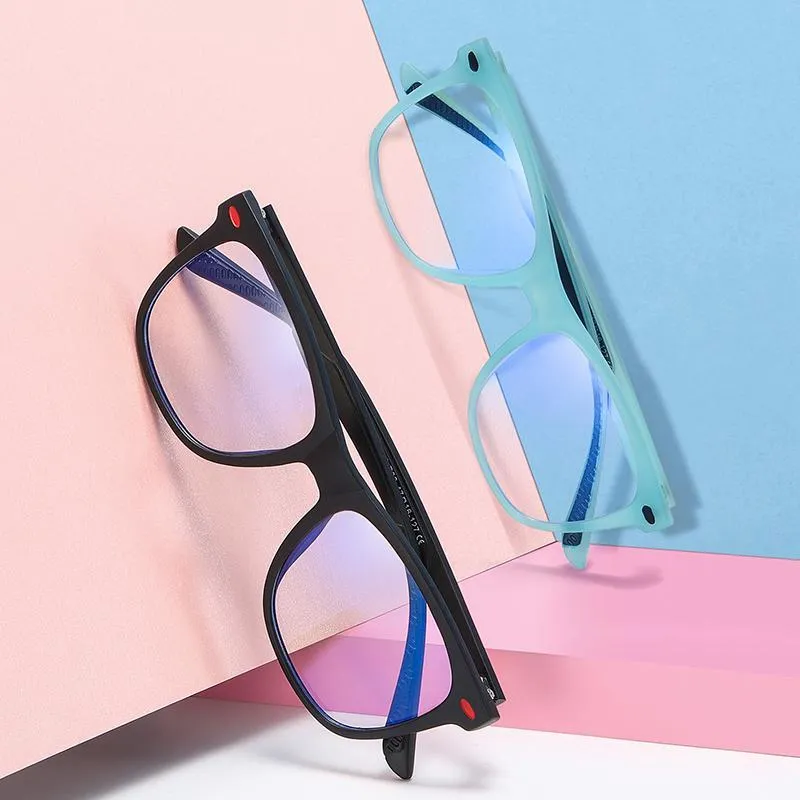 Cutie - (Age 7-12)Children Blue Light Blocking Computer Reading Gaming Glasses-Matte Transparent