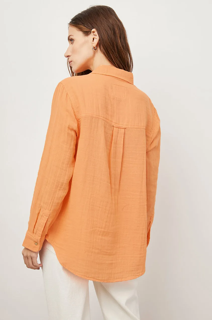 Ellis Papaya Top