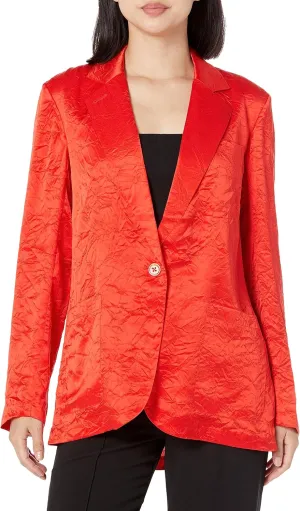 Equipment Women's Eliette Blazer in Fiery Red