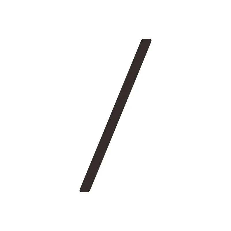EZRA Numbers in Matte Black
