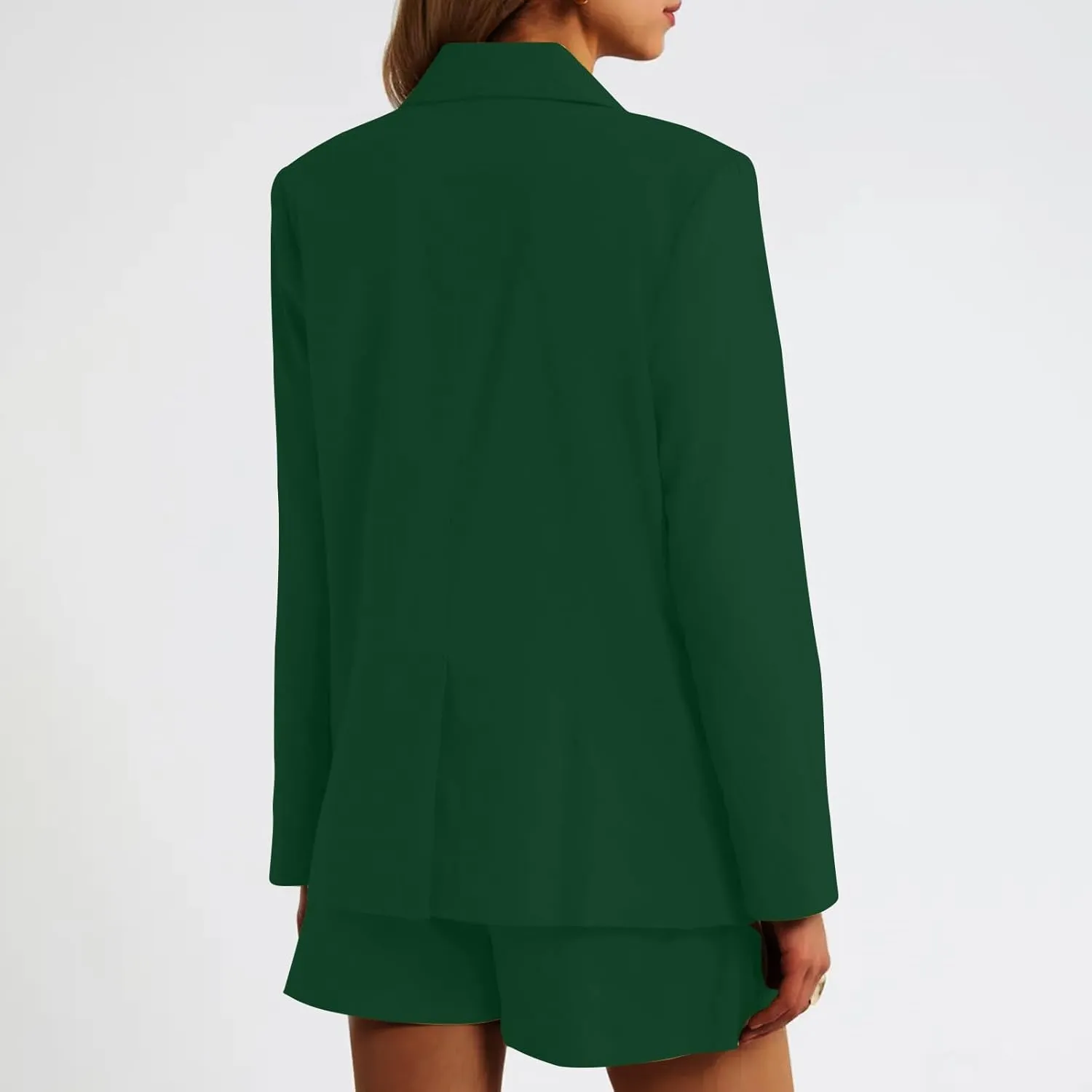 Firzero Black Blazer Women Long Sleeve Business Blazer Loose Lightweigth Open Front Jackets Long Sleeve Work Office Jacket