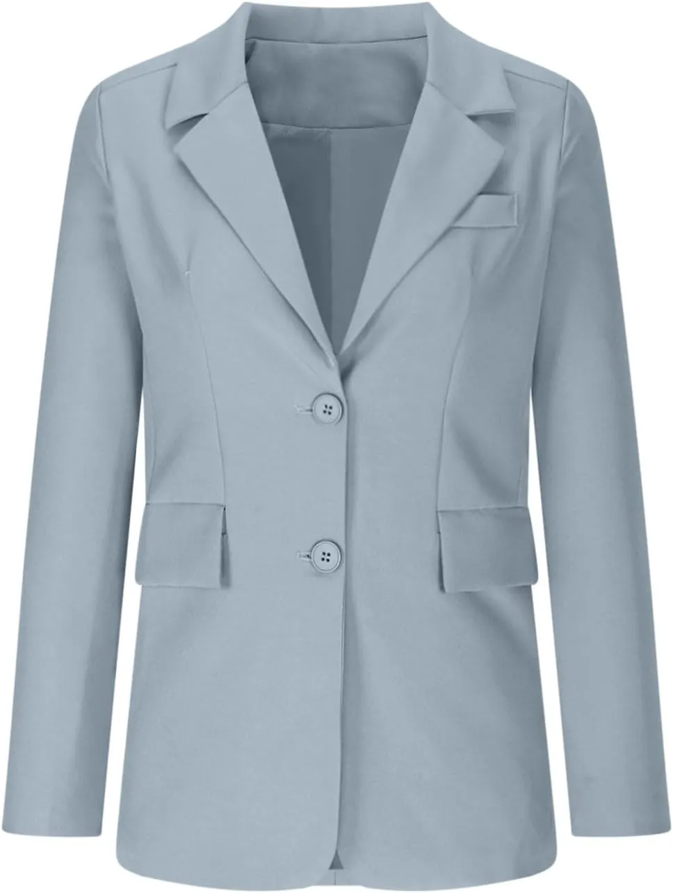 Firzero Women Blazer Black Business Casual Fall Office Suits Fashion 2024 Trendy Padded Shoulder Jacket