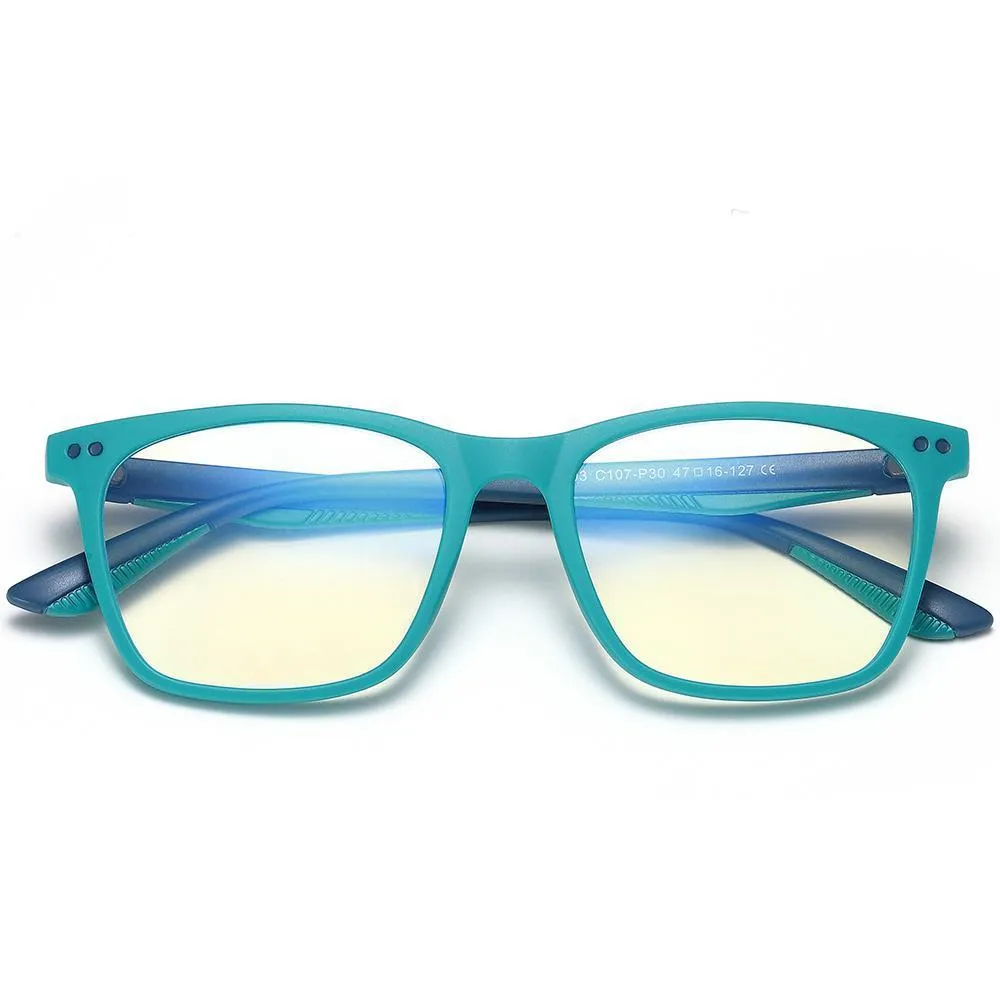 Genius - (Age 7-12)Children Blue Light Blocking Computer Reading Gaming Glasses-For Girl