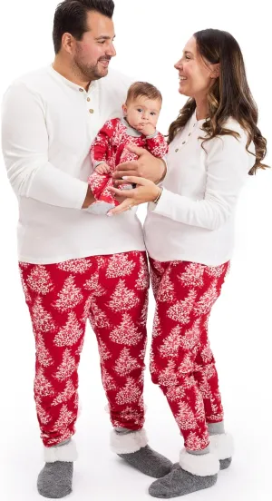 HonestBaby Family Matching Organic Cotton Holiday Pajamas