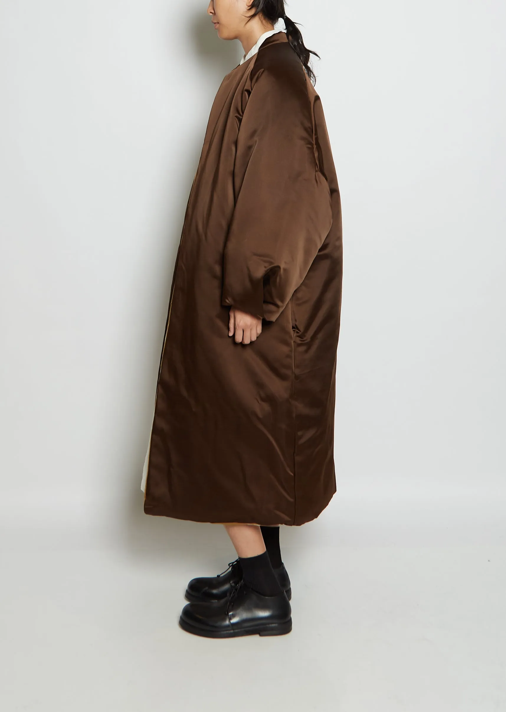 Lies Large Sateen Padded Coat