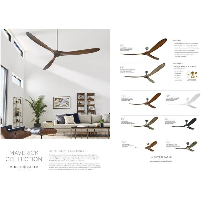 Maverick Max Indoor/Outdoor Ceiling Fan