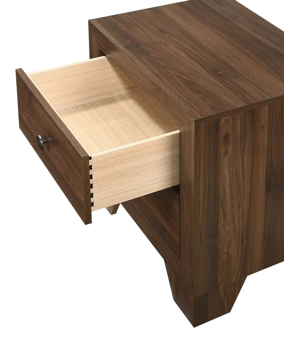 Millie Brown Cherry 5 Piece Bedroom Set
