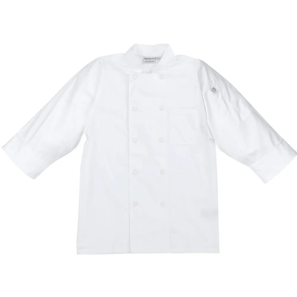 MOROCCO CHEF COAT - White