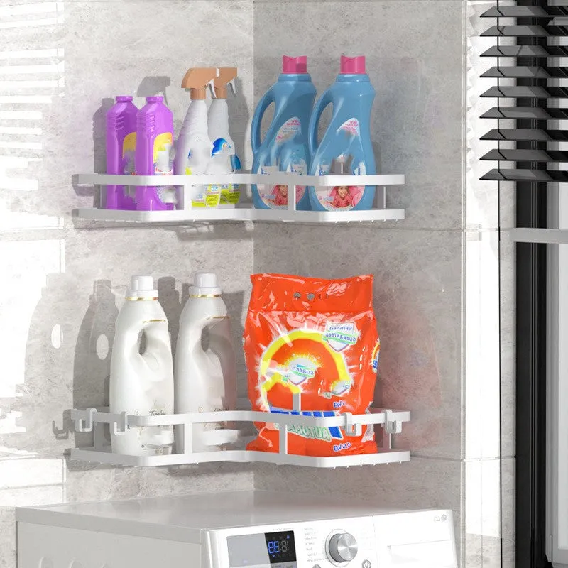 Multi-functional Iron Bathroom Shelf