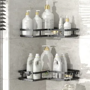 Multi-functional Iron Bathroom Shelf