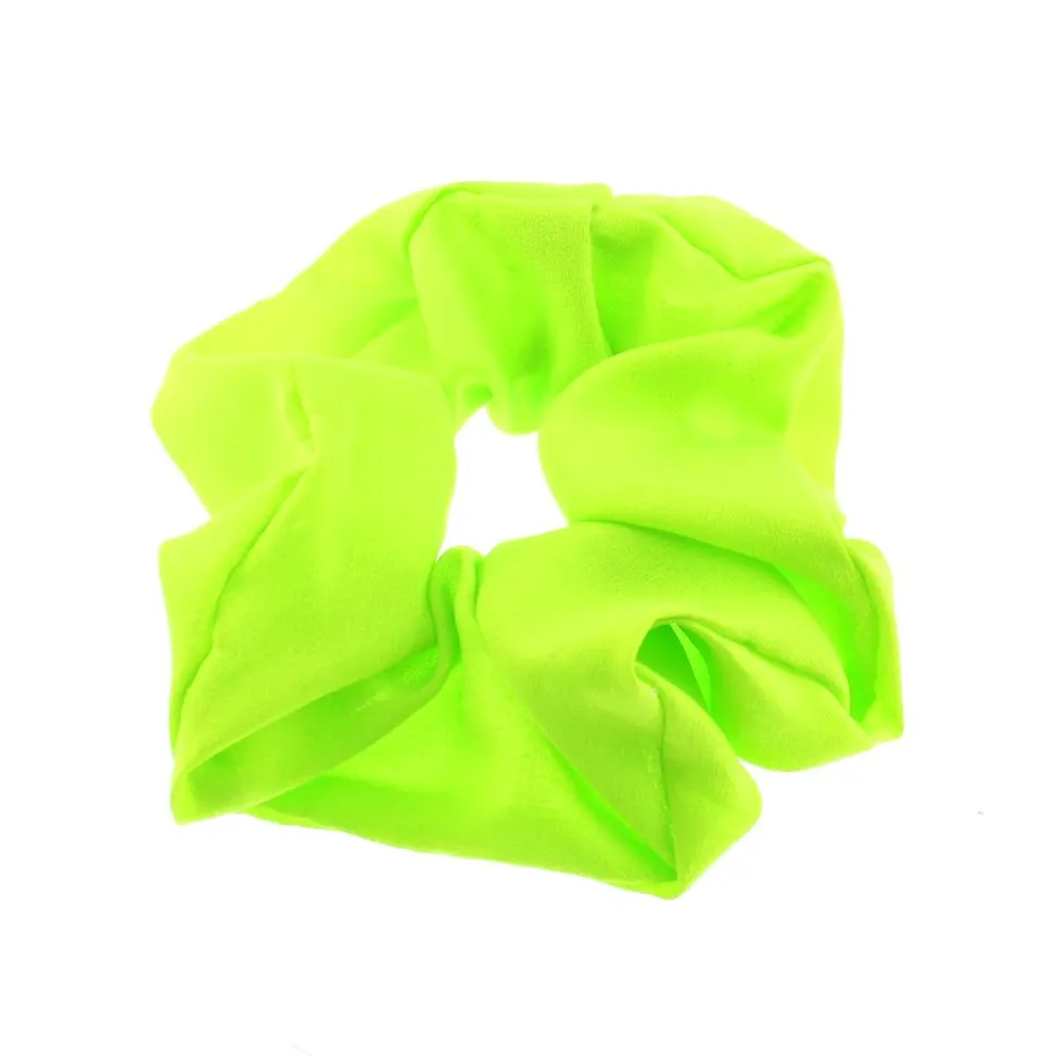 Neon Polyester Scrunchie