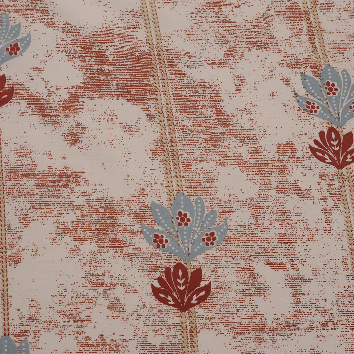 Nouveau Tradition Water Lily Red Bed Sheet