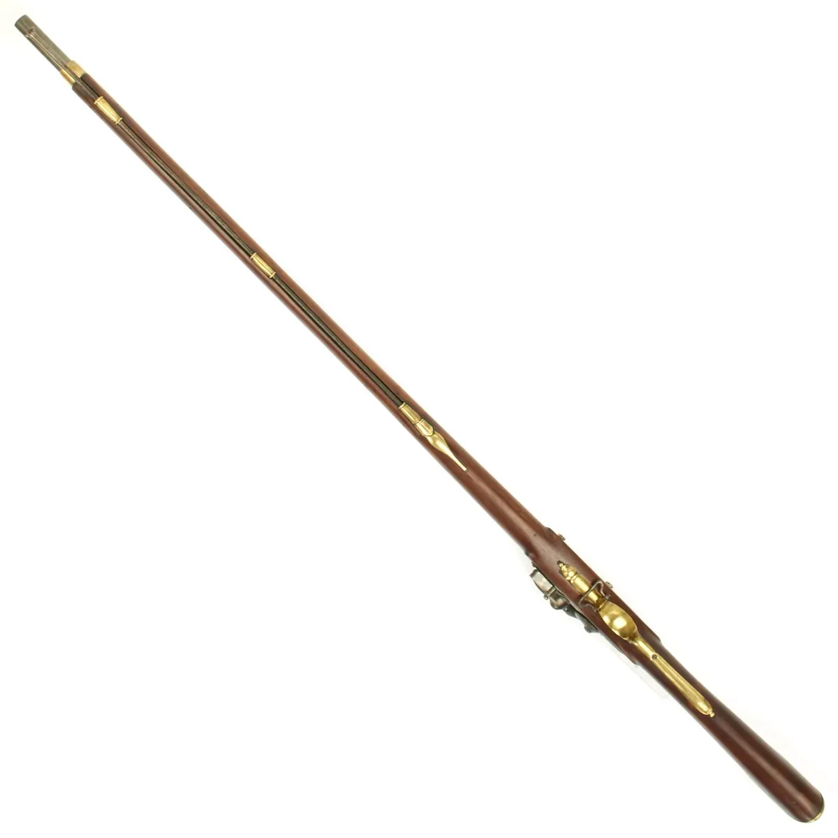 Original American Revolutionary War Captured British Short Land Pattern Brown Bess Flintlock Musket