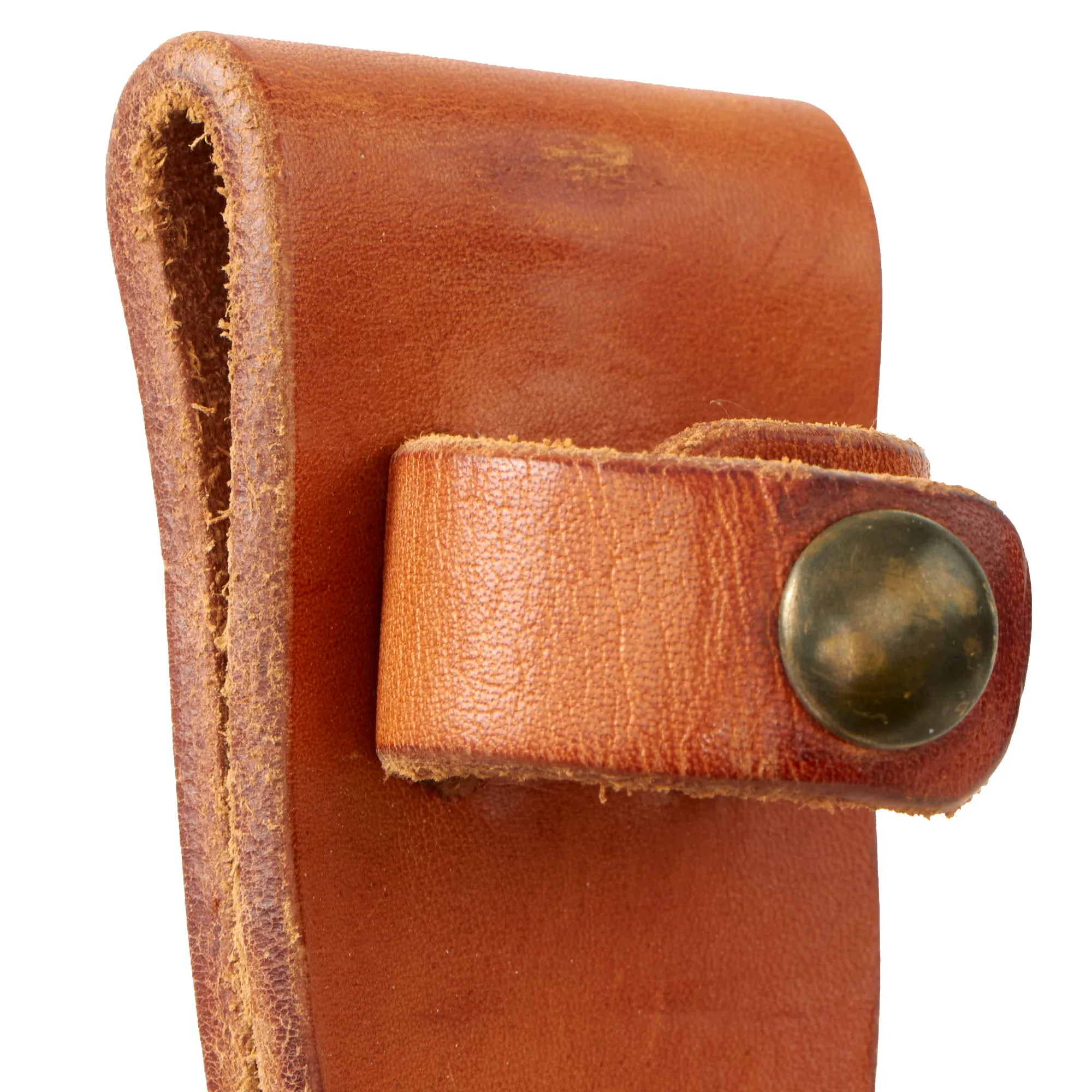 Original U.S. WWII Era Private Purchase M3 Style Fighting Knife by Aerial With Leather Sheath