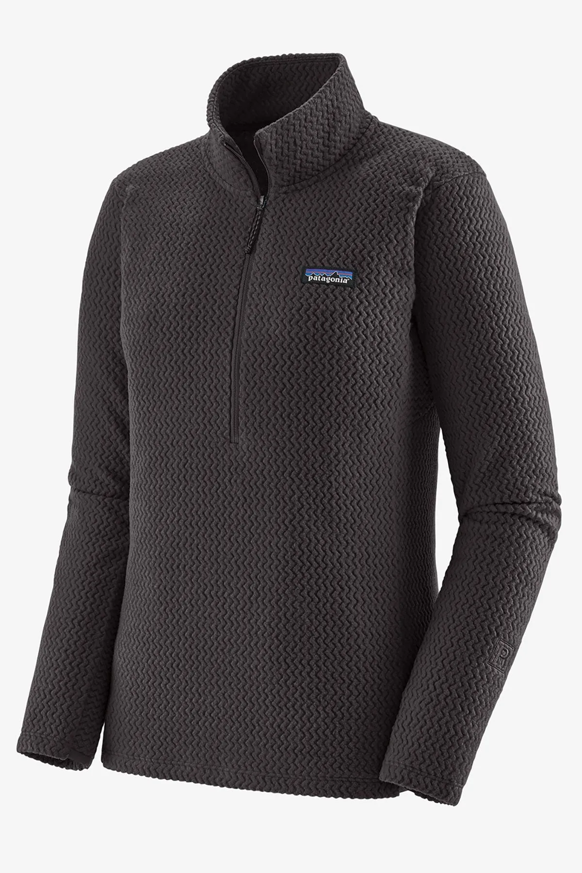 Patagonia Womens R1 Air Custom Half-Zips, Black