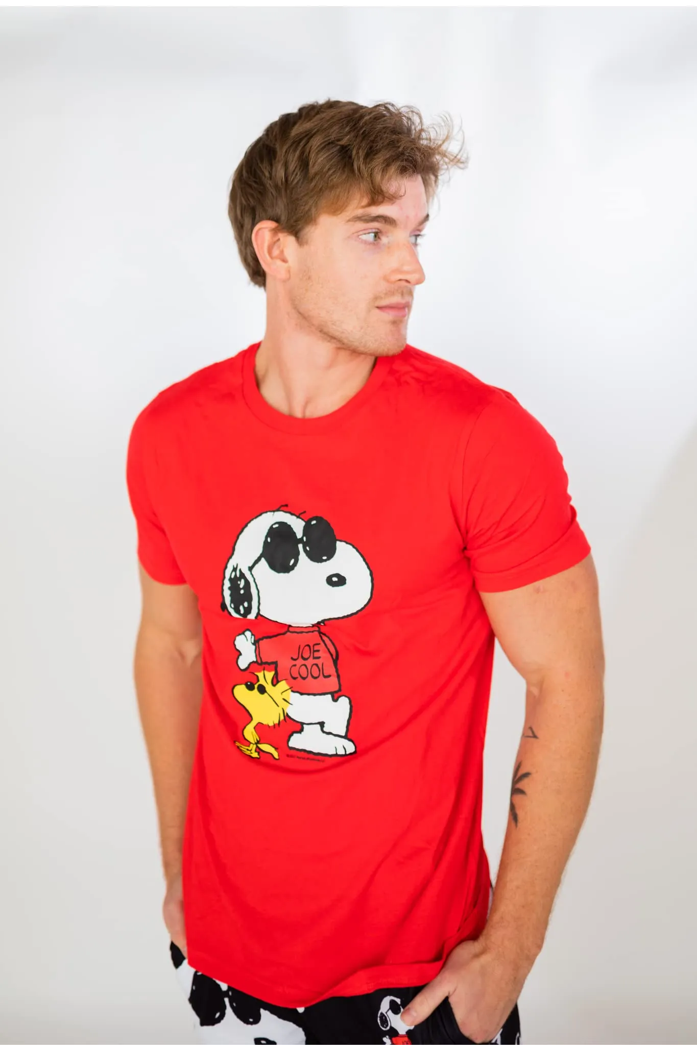 Peanuts Snoopy Joe Cool Short Sleeve T-Shirt