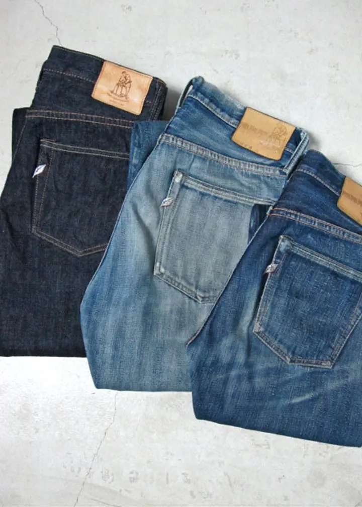 Pure Blue Japan XX-003 14oz Indigo Selvedge Straight Denim