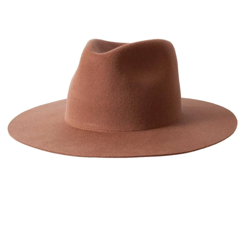 Rancher | Mens Wide Brim Felt Fedora Hat