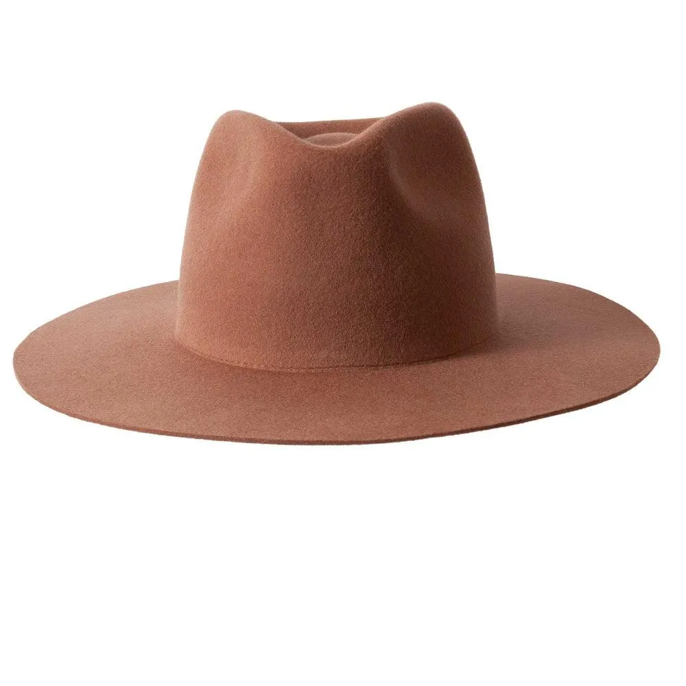 Rancher | Mens Wide Brim Felt Fedora Hat