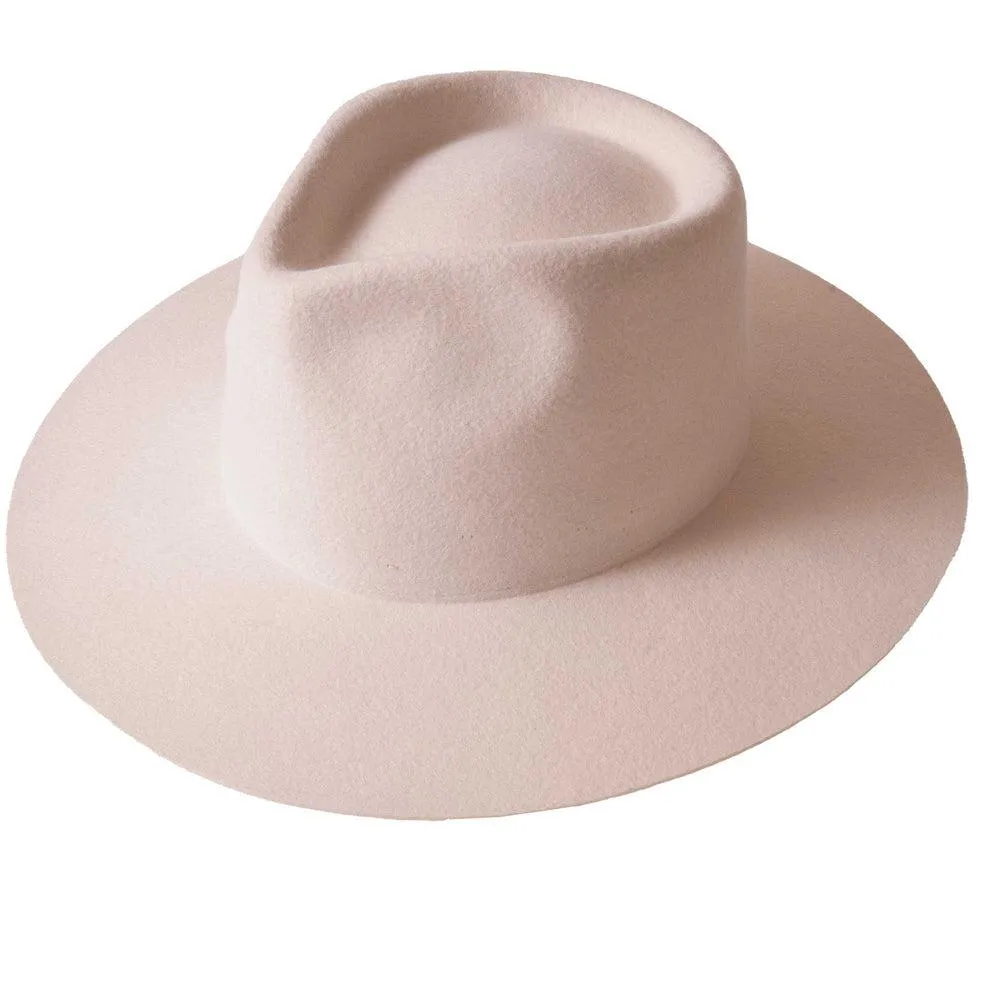 Rancher | Mens Wide Brim Felt Fedora Hat
