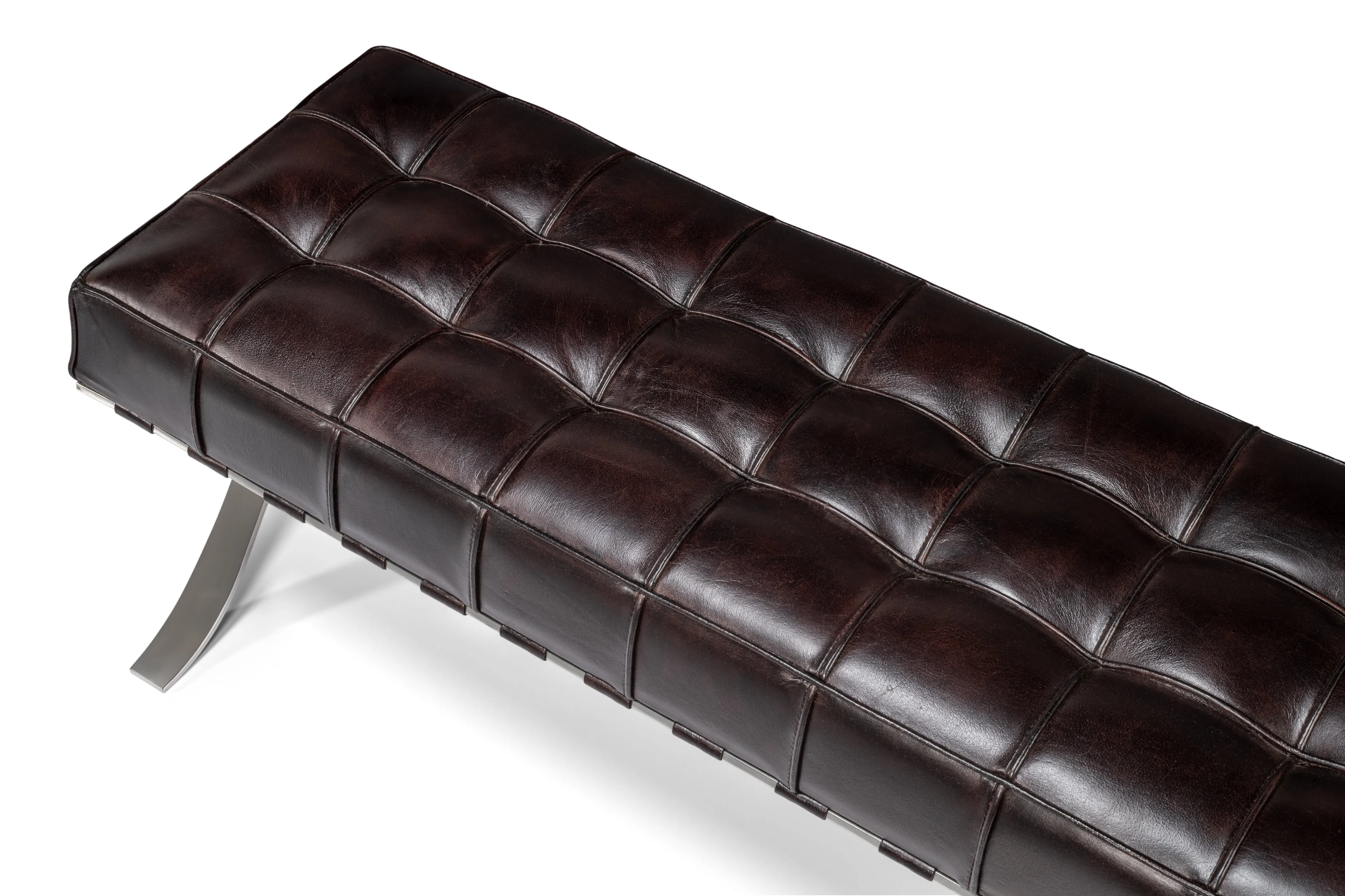 Sarreid - Catalunya Long Bench  Dark Brown - Brown - Contemporary