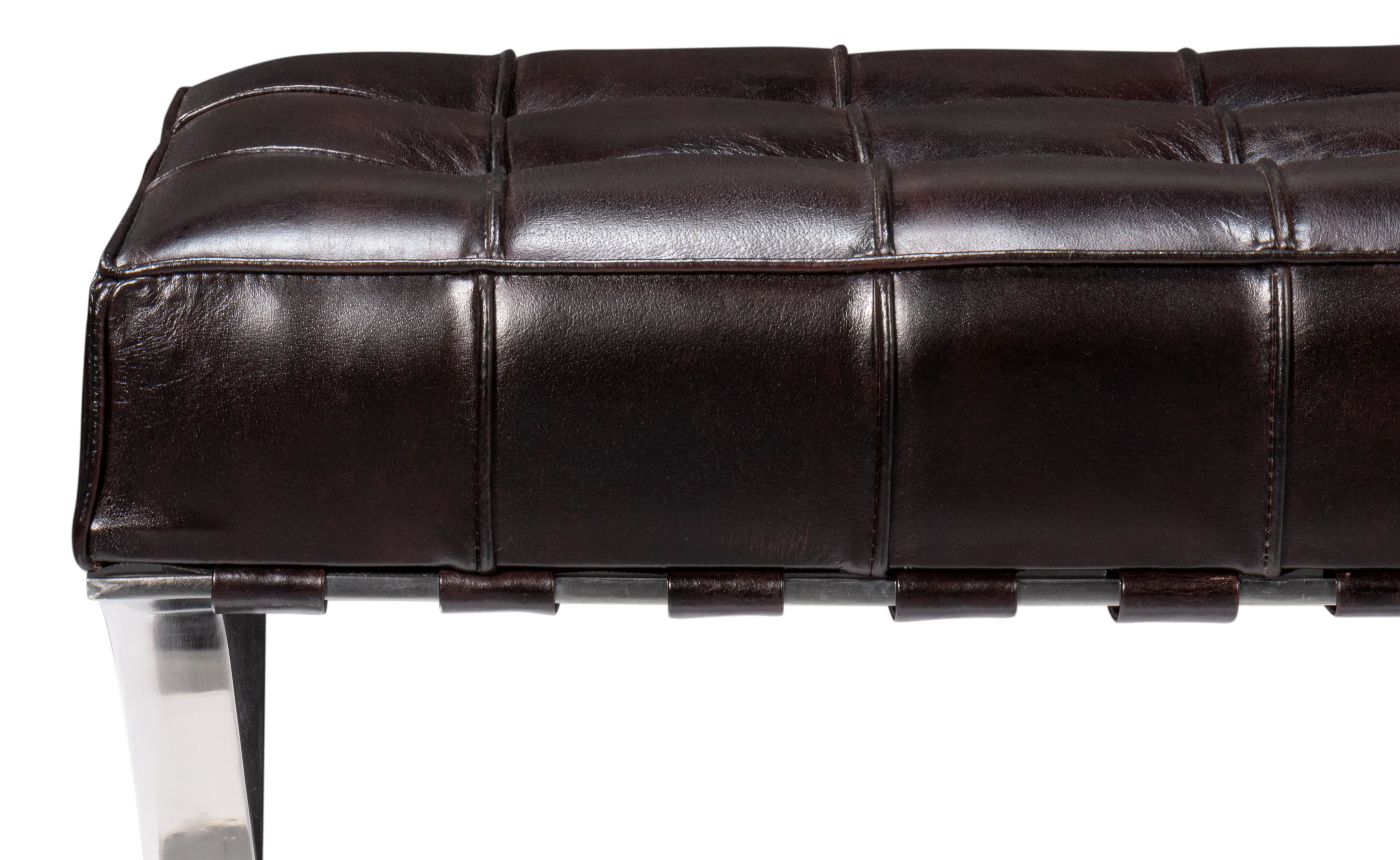 Sarreid - Catalunya Long Bench  Dark Brown - Brown - Contemporary
