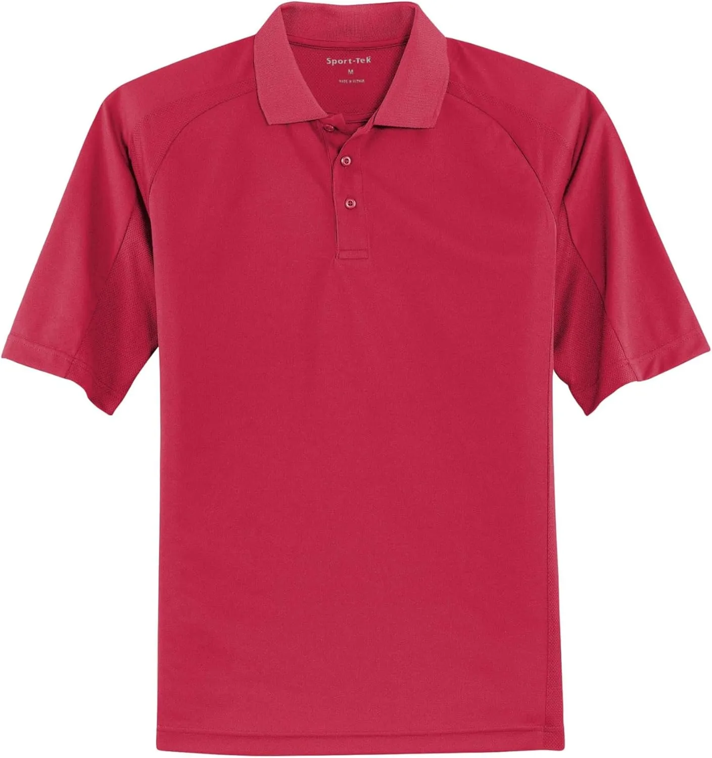 Sport-Tek Dri-Mesh Pro Polo Shirt, Engine Red
