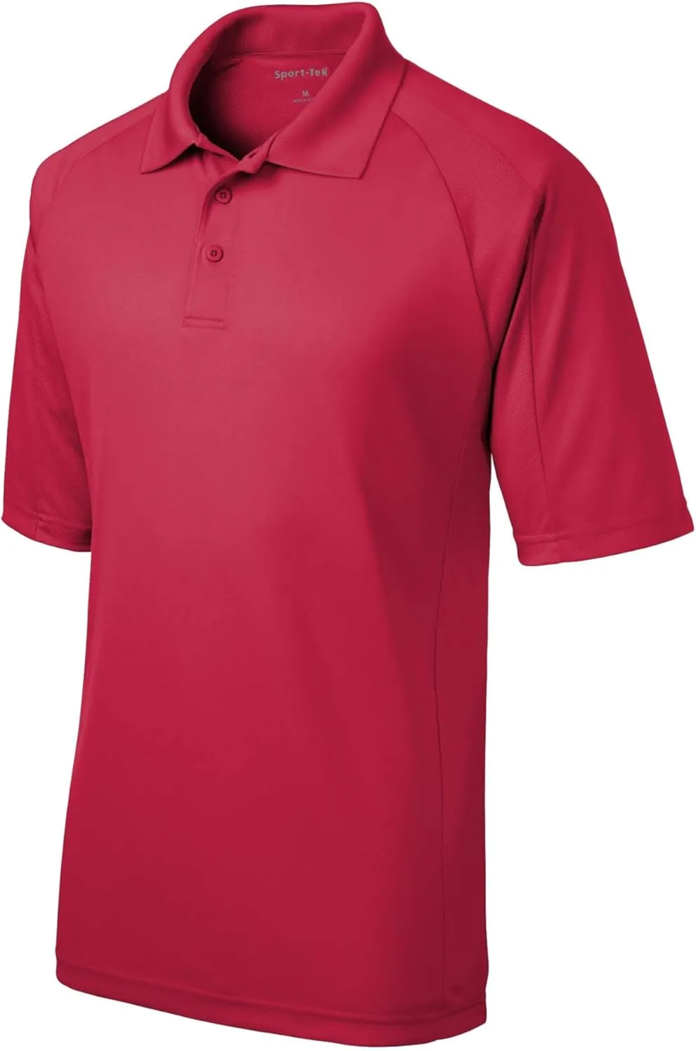 Sport-Tek Dri-Mesh Pro Polo Shirt, Engine Red