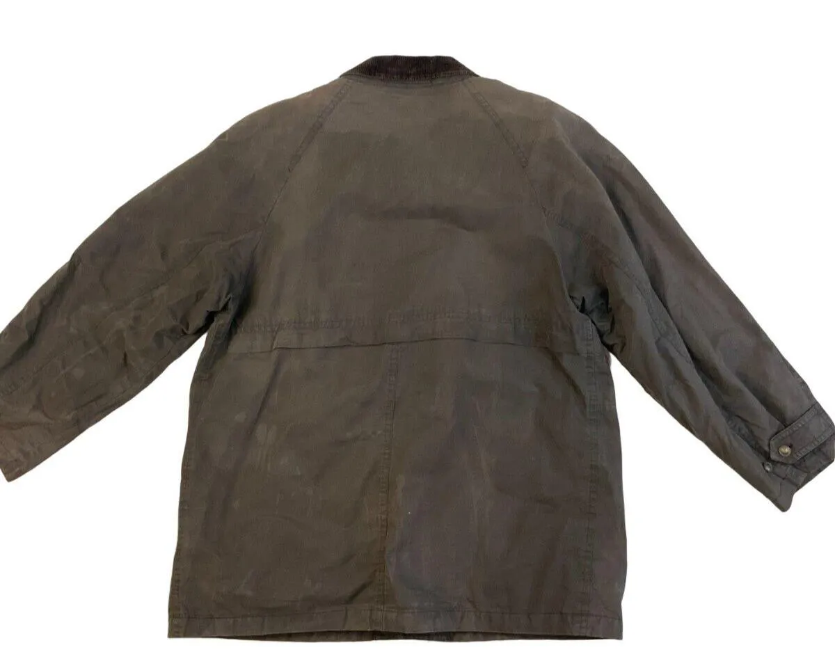 VINTAGE 1980s BURBERRYS' QUILTED JACKET SIZE XL