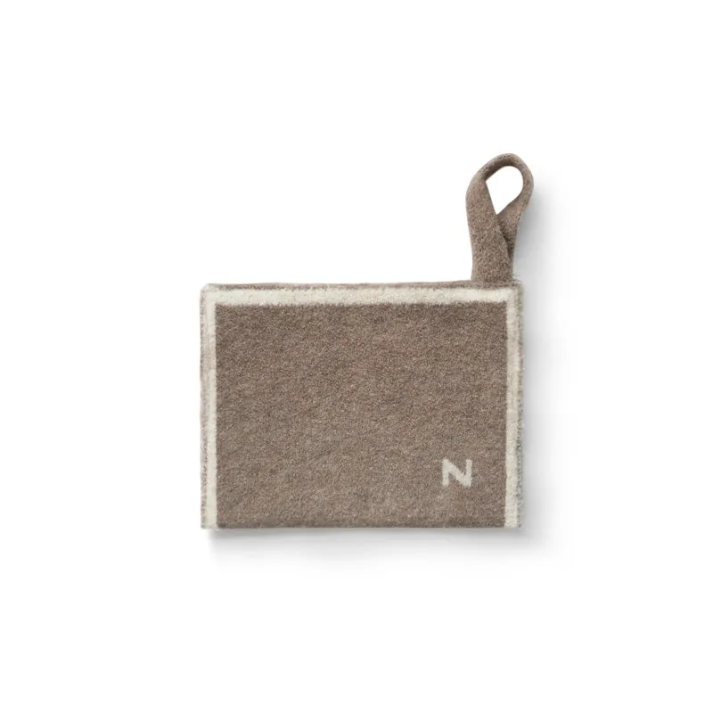 Vintage Wool Tissue Container