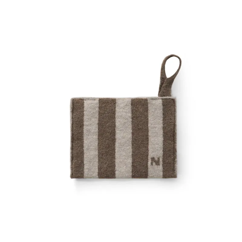 Vintage Wool Tissue Container