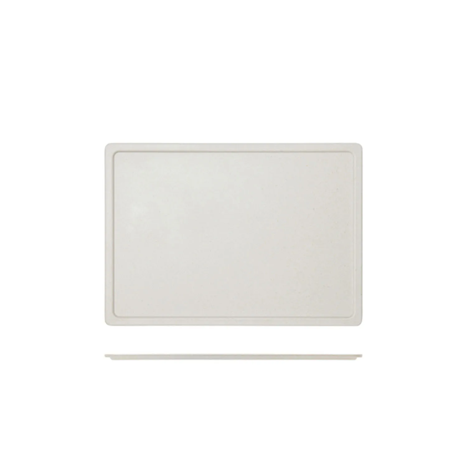 White Tokyo Melamine Salad Box Lid Pack 6